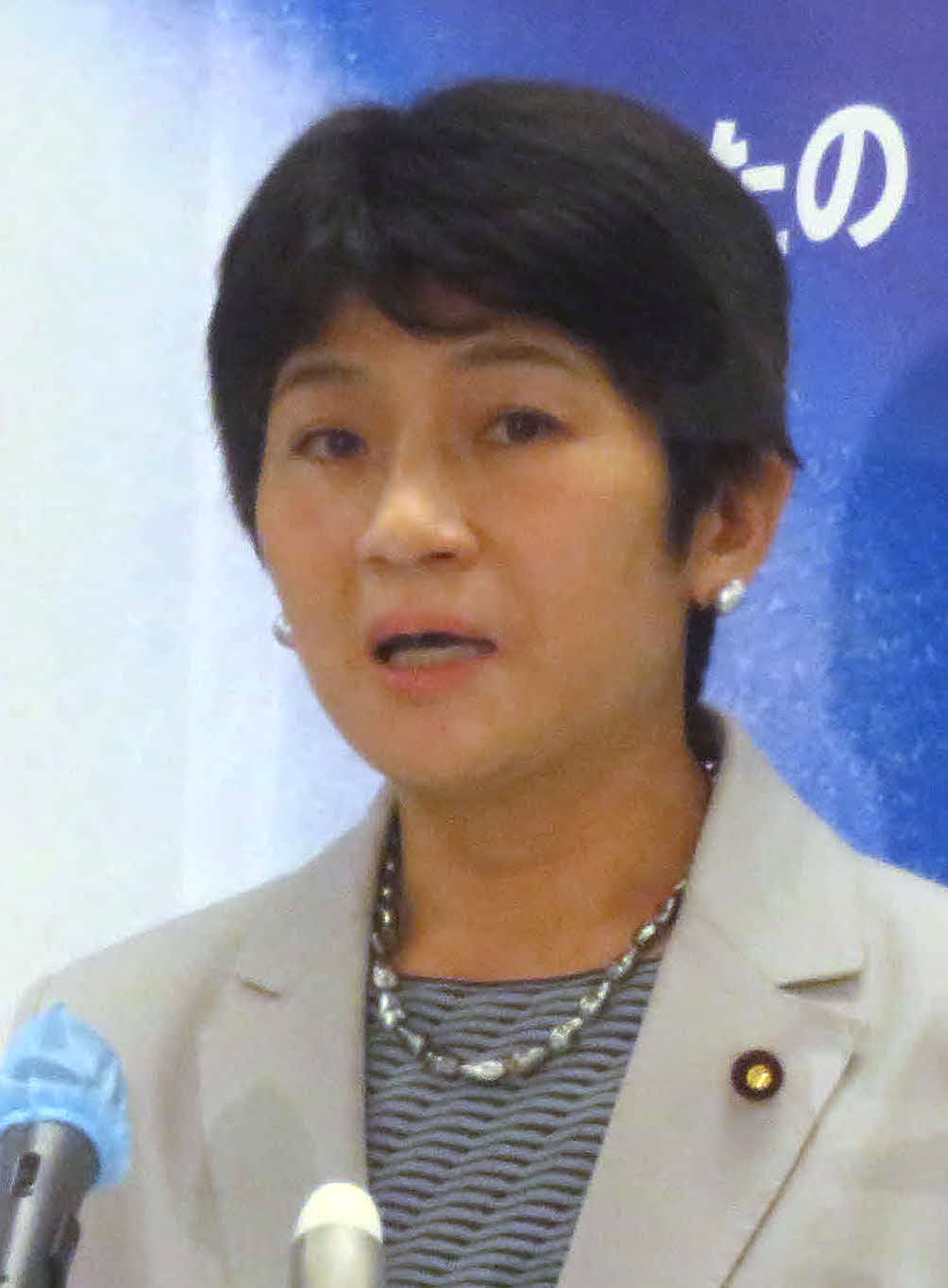 立憲民主党・西村智奈美氏（2022年1月12日）