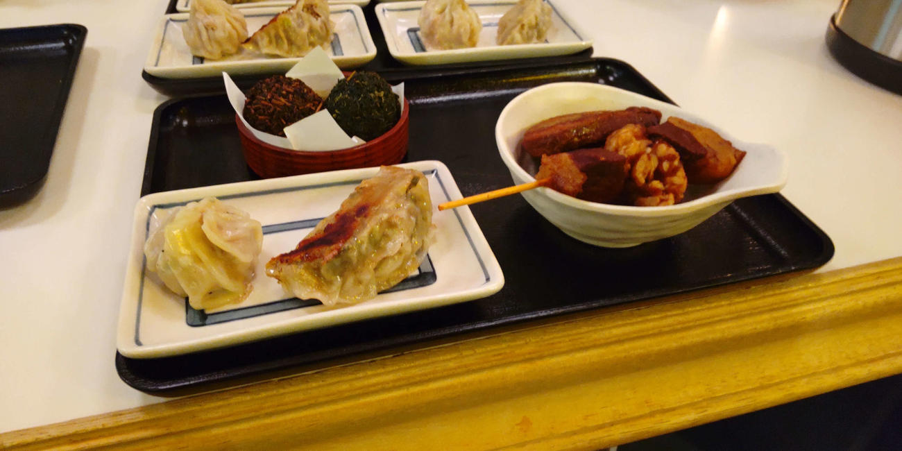富士市自慢のほうじ茶「凛茶」を使った特集フェアのメニュー