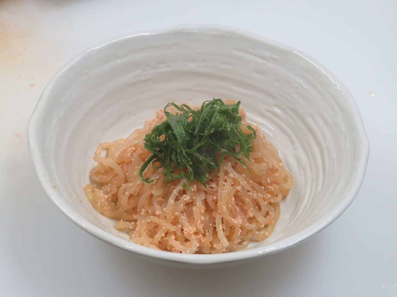 しらたきとめんたいこのいり煮