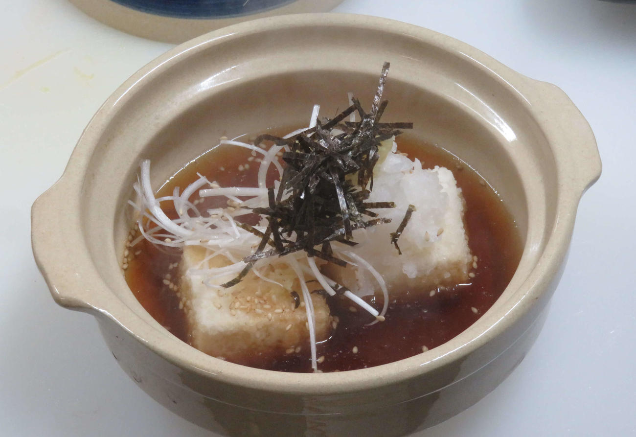 揚げだし豆腐