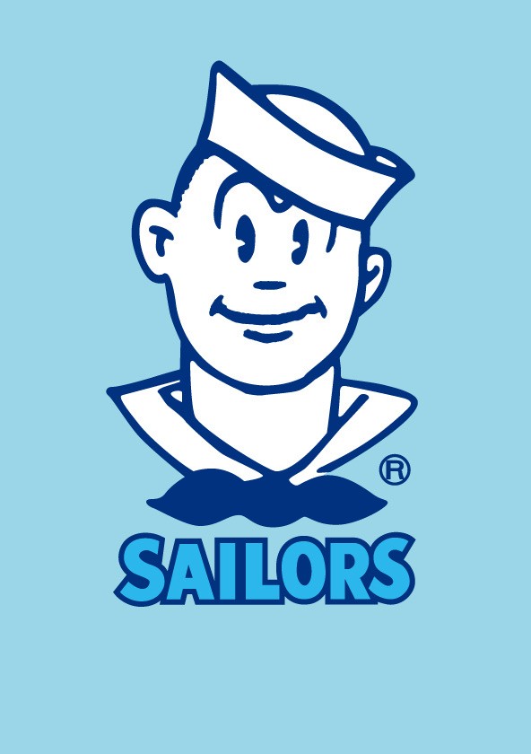 ニッコリ笑顔の水兵さんのセーラーズロゴマーク（提供・セーラーズ）