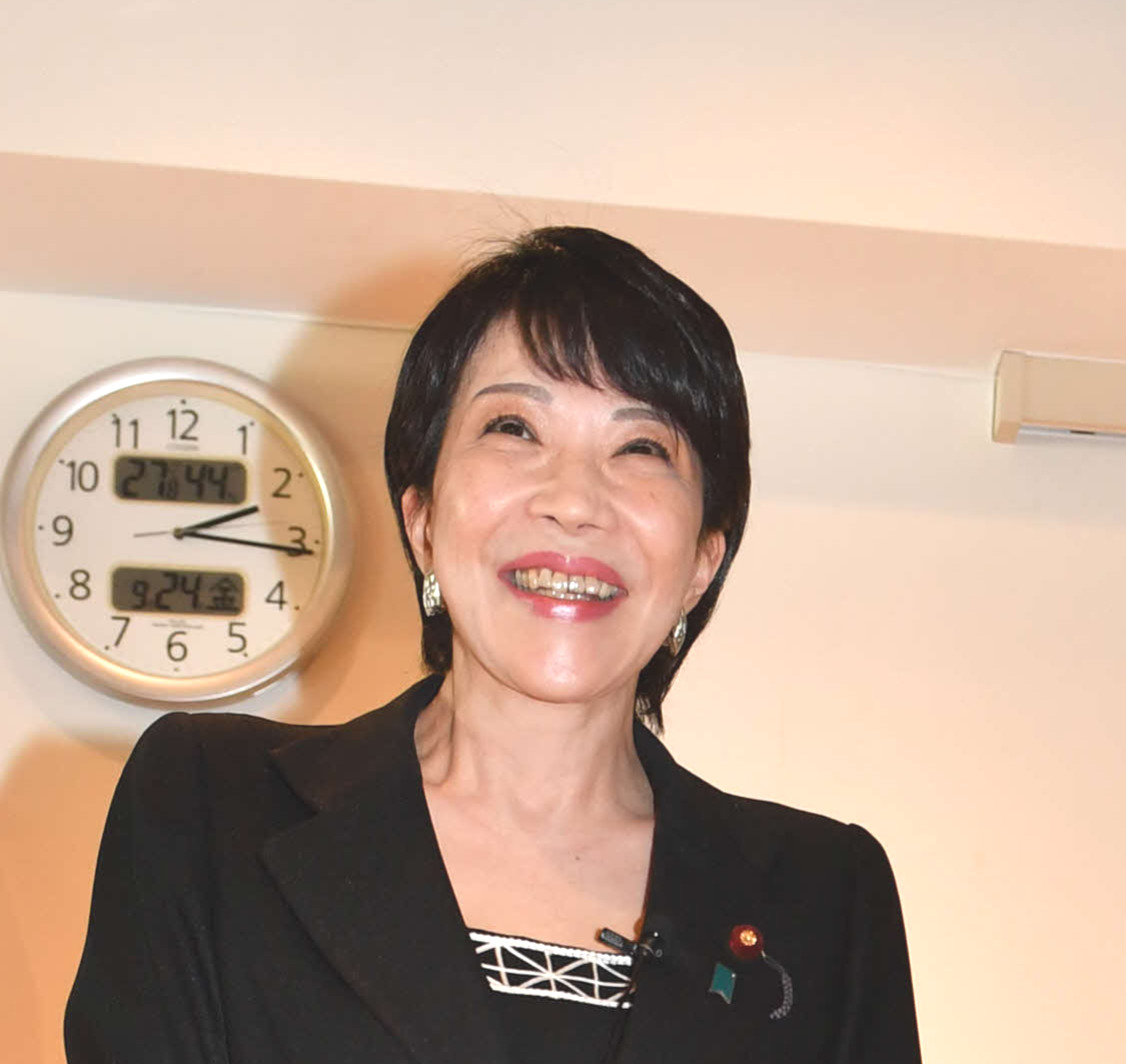 高市早苗氏（2021年撮影）