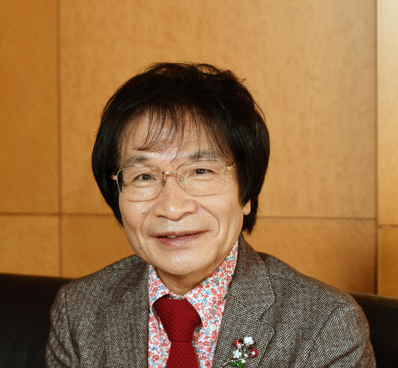 尾木直樹氏（2017年2月14日撮影）