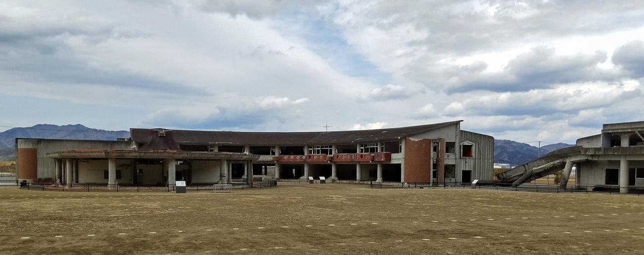 震災遺構・大川小学校