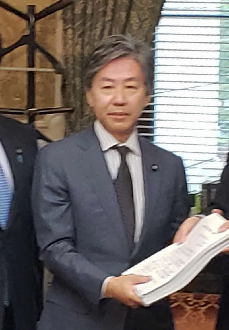 立憲民主党の安住淳国対委員長（19年11月撮影）