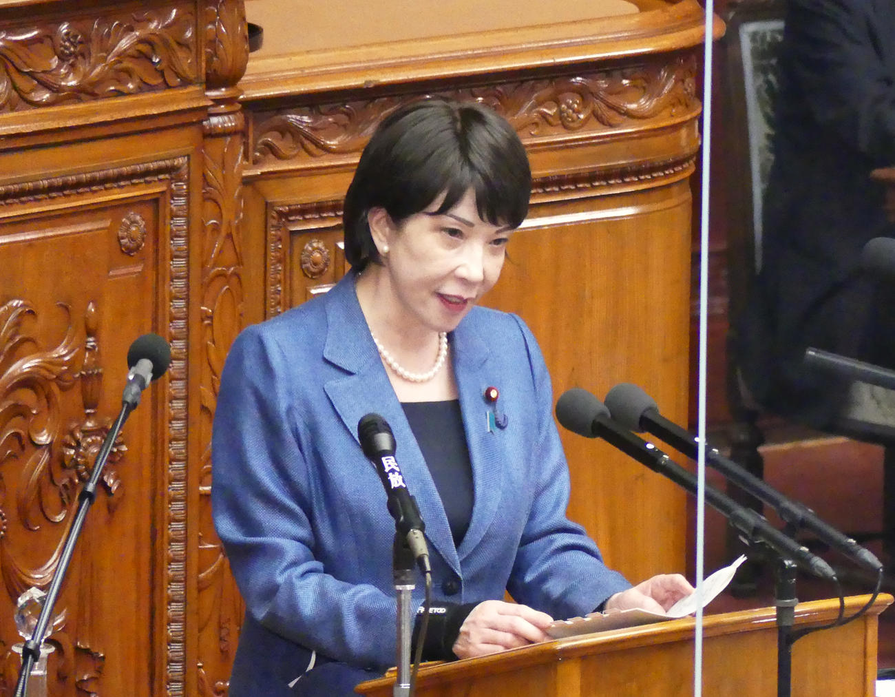 高市早苗・経済安全保障担当相（2023年3月9日撮影）