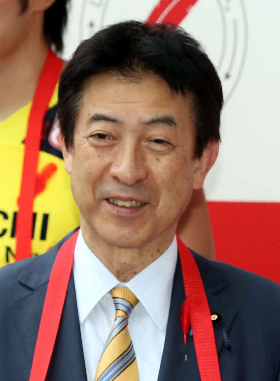 塩崎恭久氏（2014年10月撮影）