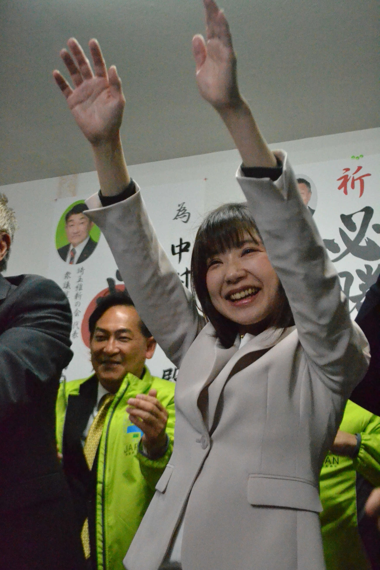 維新として埼玉県議会初の議席をもたらした中村美香氏