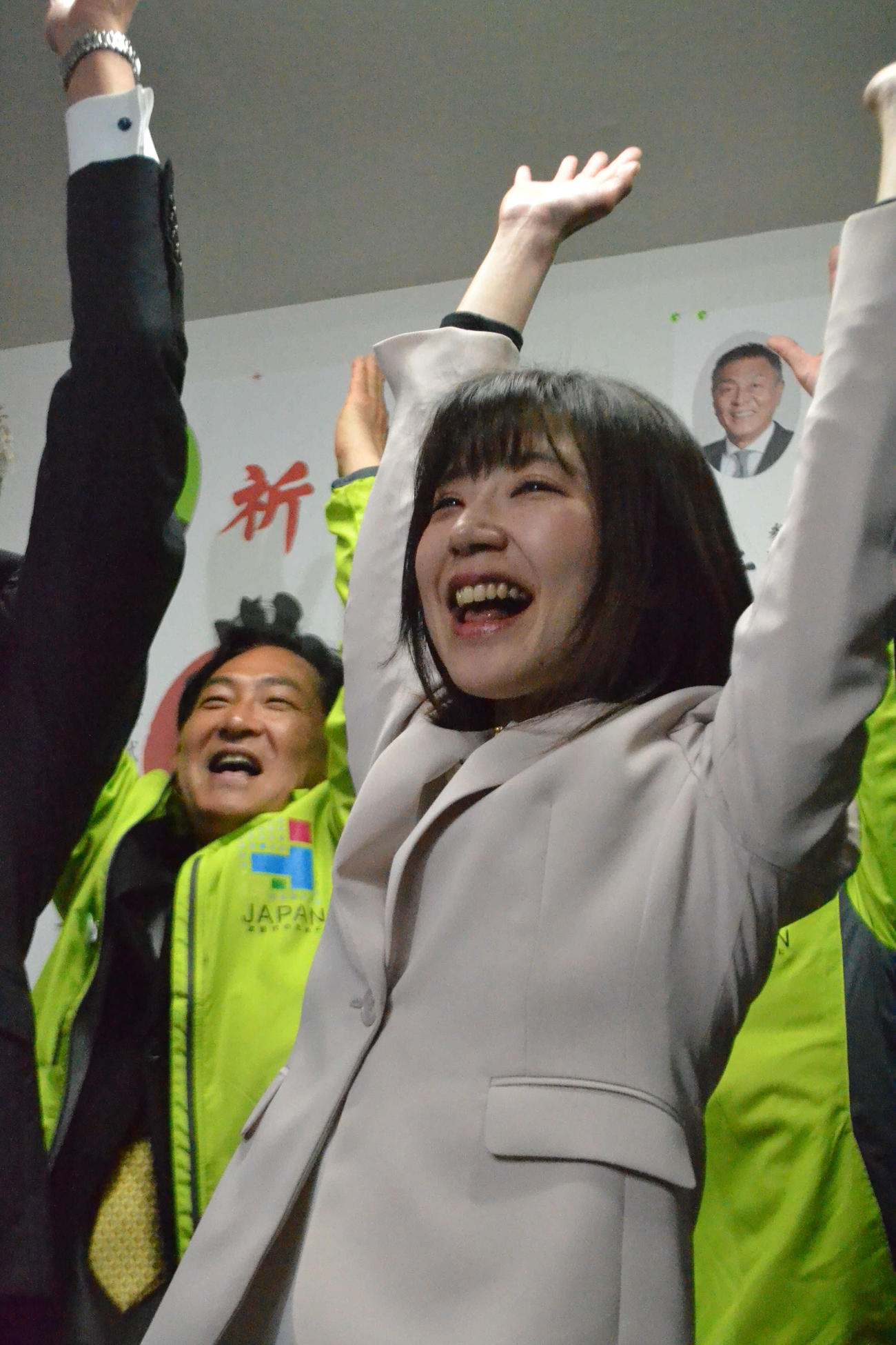 維新として埼玉県議会初の議席をもたらした中村美香氏