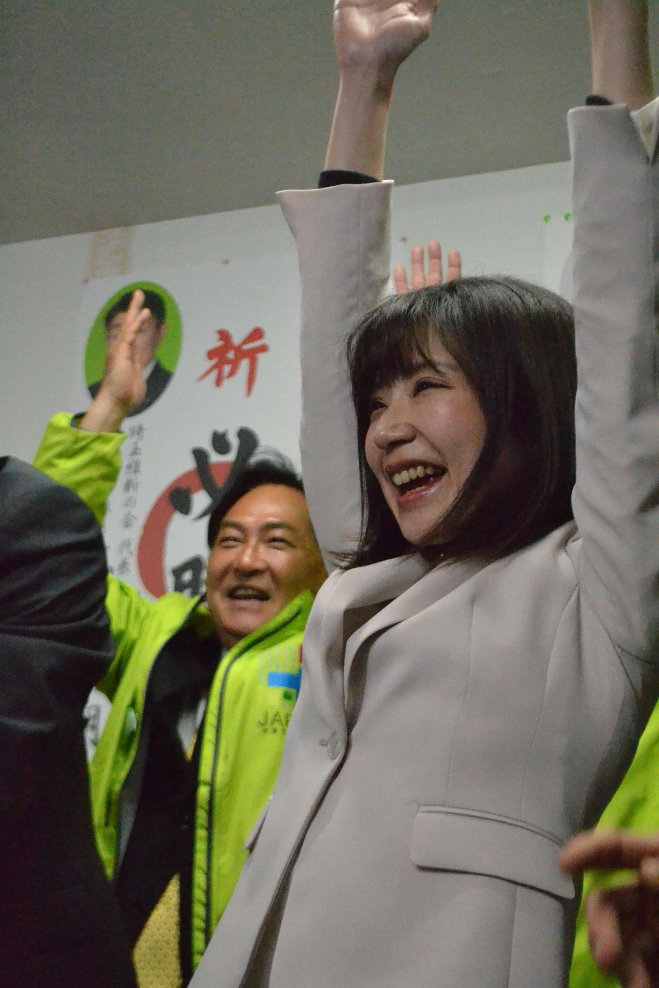 維新として埼玉県議会初の議席をもたらした中村美香氏