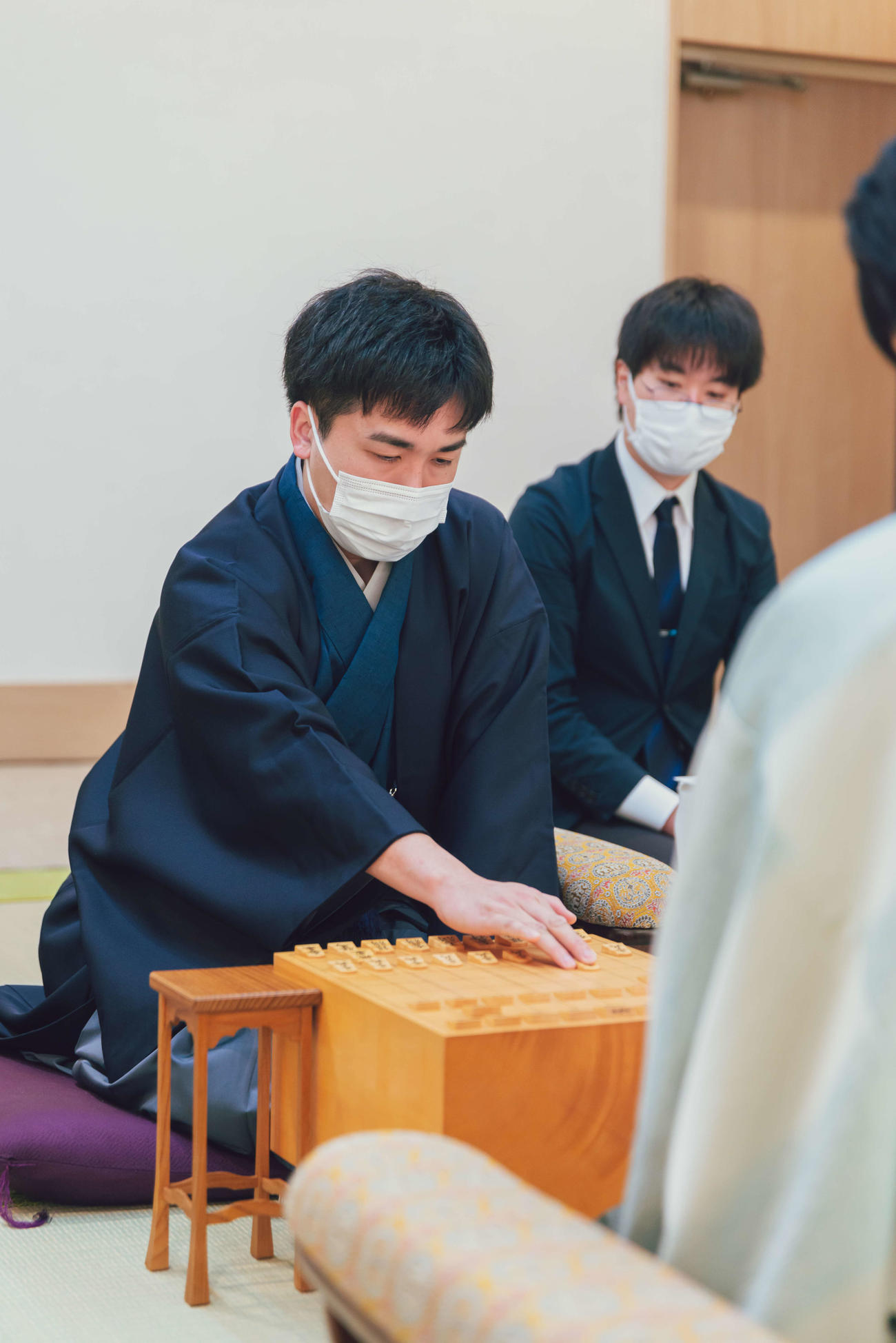 6年ぶりのタイトル獲得を目指す挑戦者の菅井竜也八段（日本将棋連盟提供）