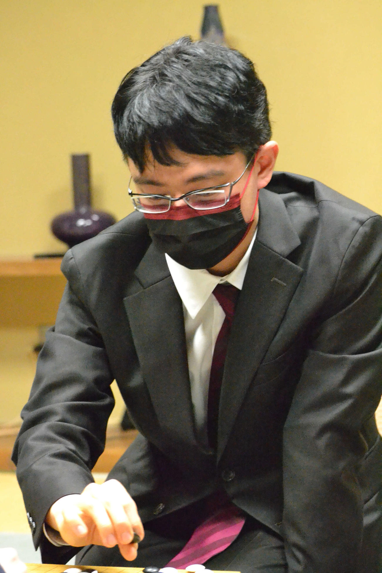 挑決リーグ全勝で2年連続2回目の挑戦権を獲得した一力遼棋聖