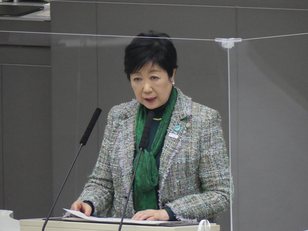 小池百合子都知事（2023年2月15日撮影）