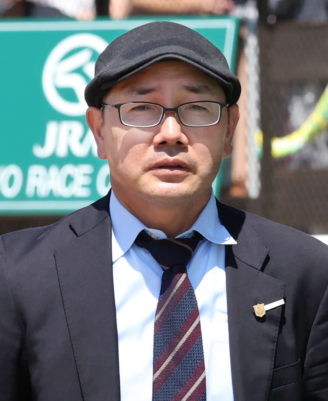 和田雄二調教師（2022年撮影）