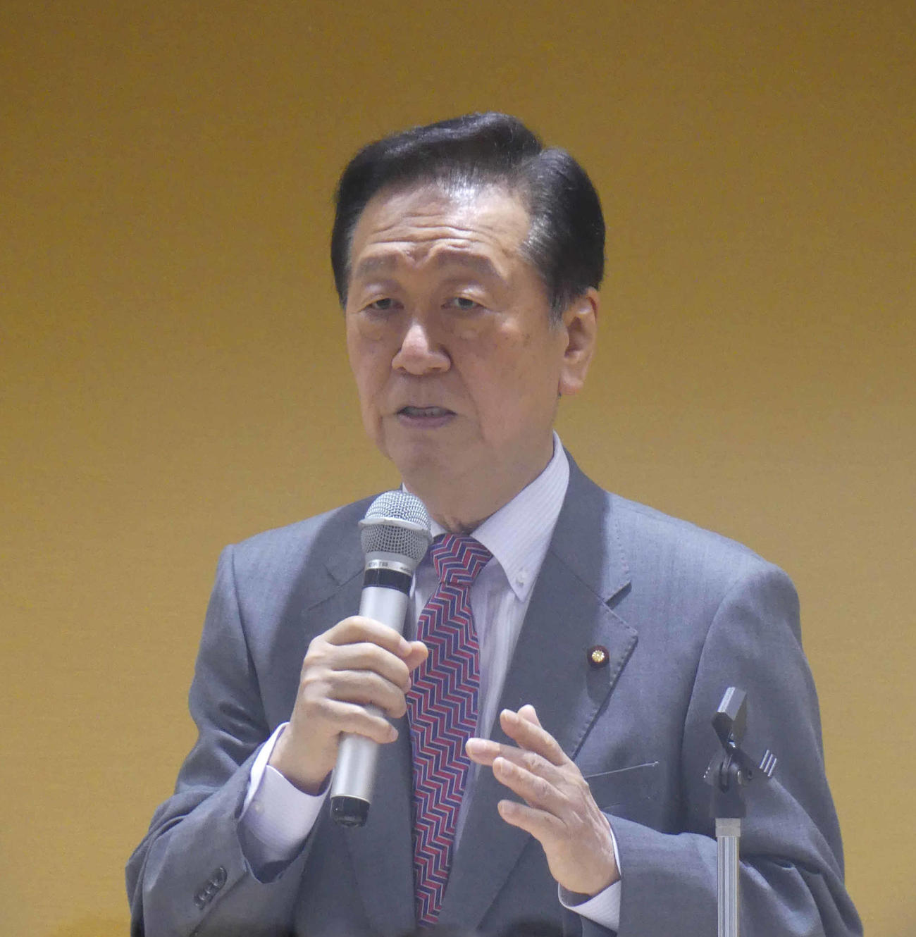 小沢一郎氏（2023年2月撮影）