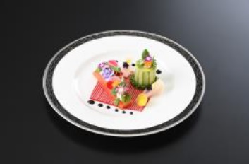 G7広島サミット初日のワーキングランチメニューの前菜