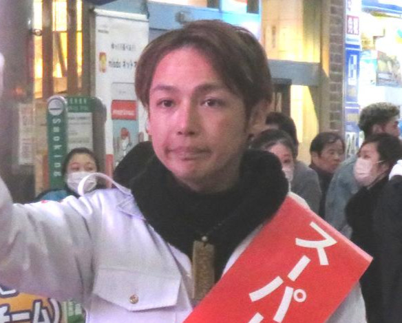 スーパークレイジー君氏（22年12年23日撮影）