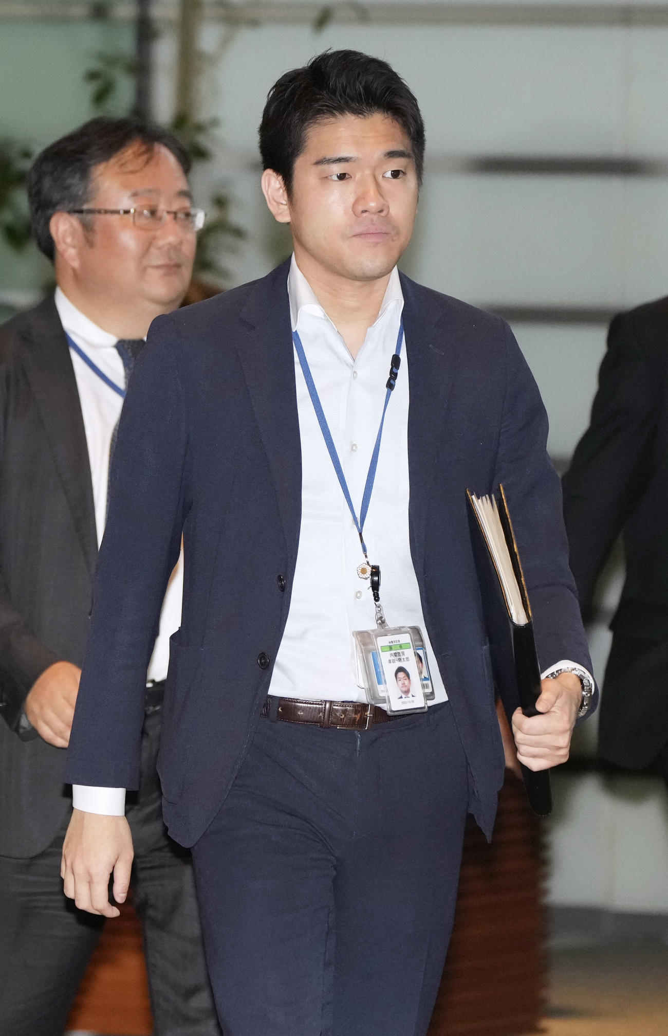 岸田首相の長男翔太郎秘書官（共同）