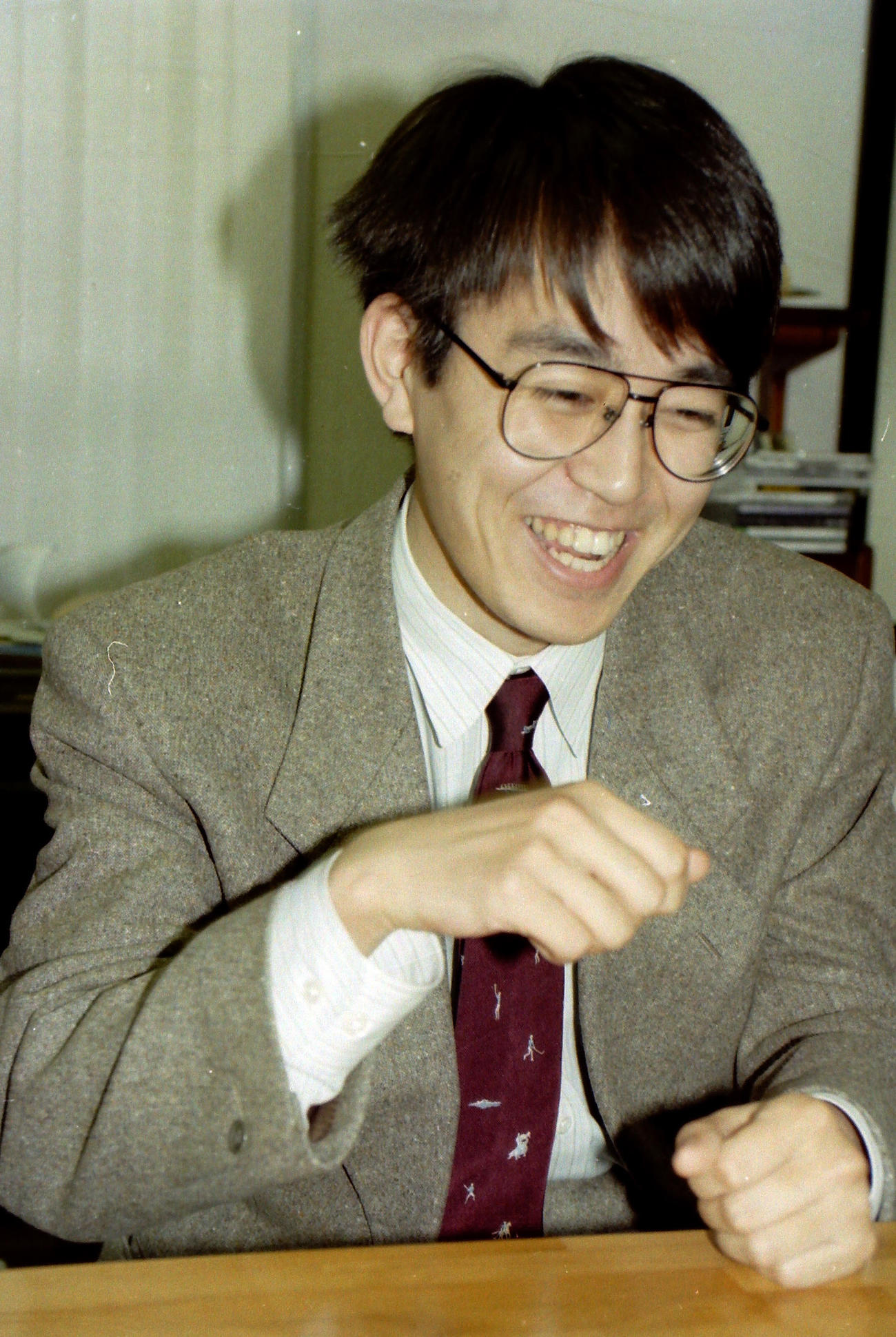 羽生善治九段（95年1月撮影）