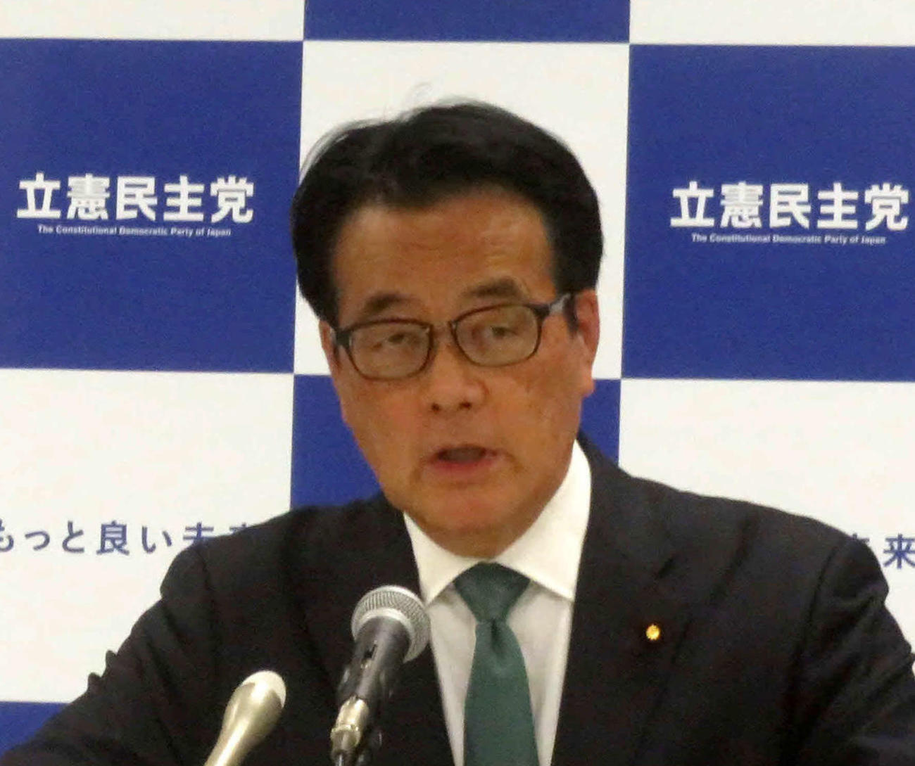 立憲民主党の岡田克也幹事長（2023年4月撮影）