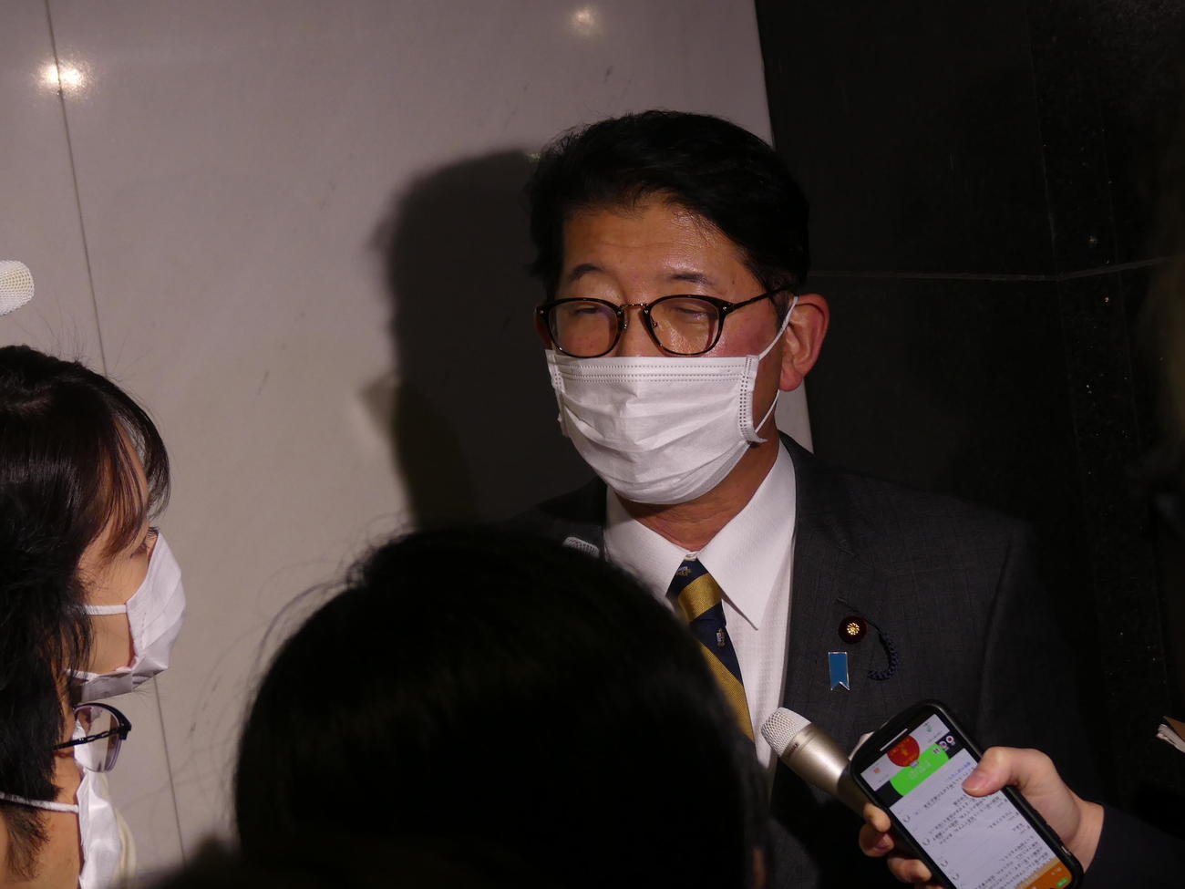自民・高鳥修一衆院議員（2022年12月15日撮影）