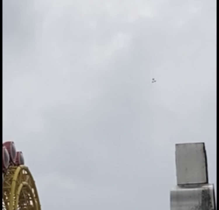 UFO撮影会で参加者が撮影した映像