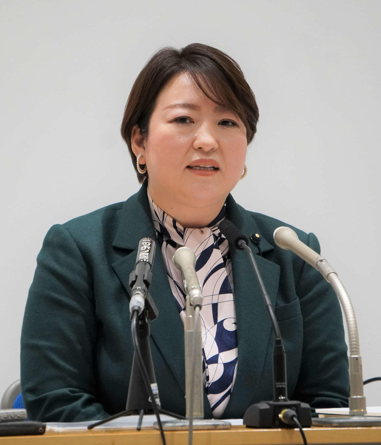 「都民ファーストの会」前代表の荒木千陽氏（2022年3月1日撮影）