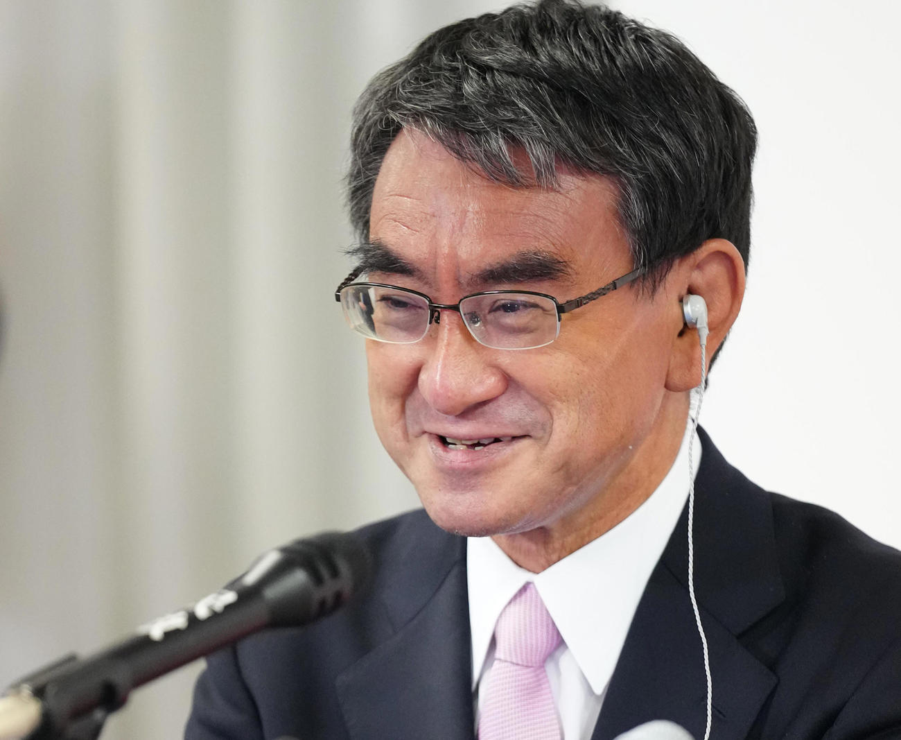 河野太郎氏（2021年10月撮影）