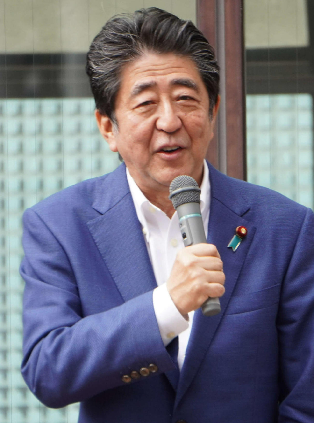 安倍晋三元首相（22年7月撮影）
