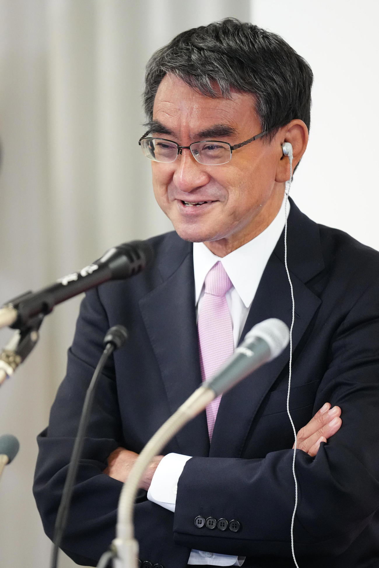 河野太郎氏（2021年10月撮影）