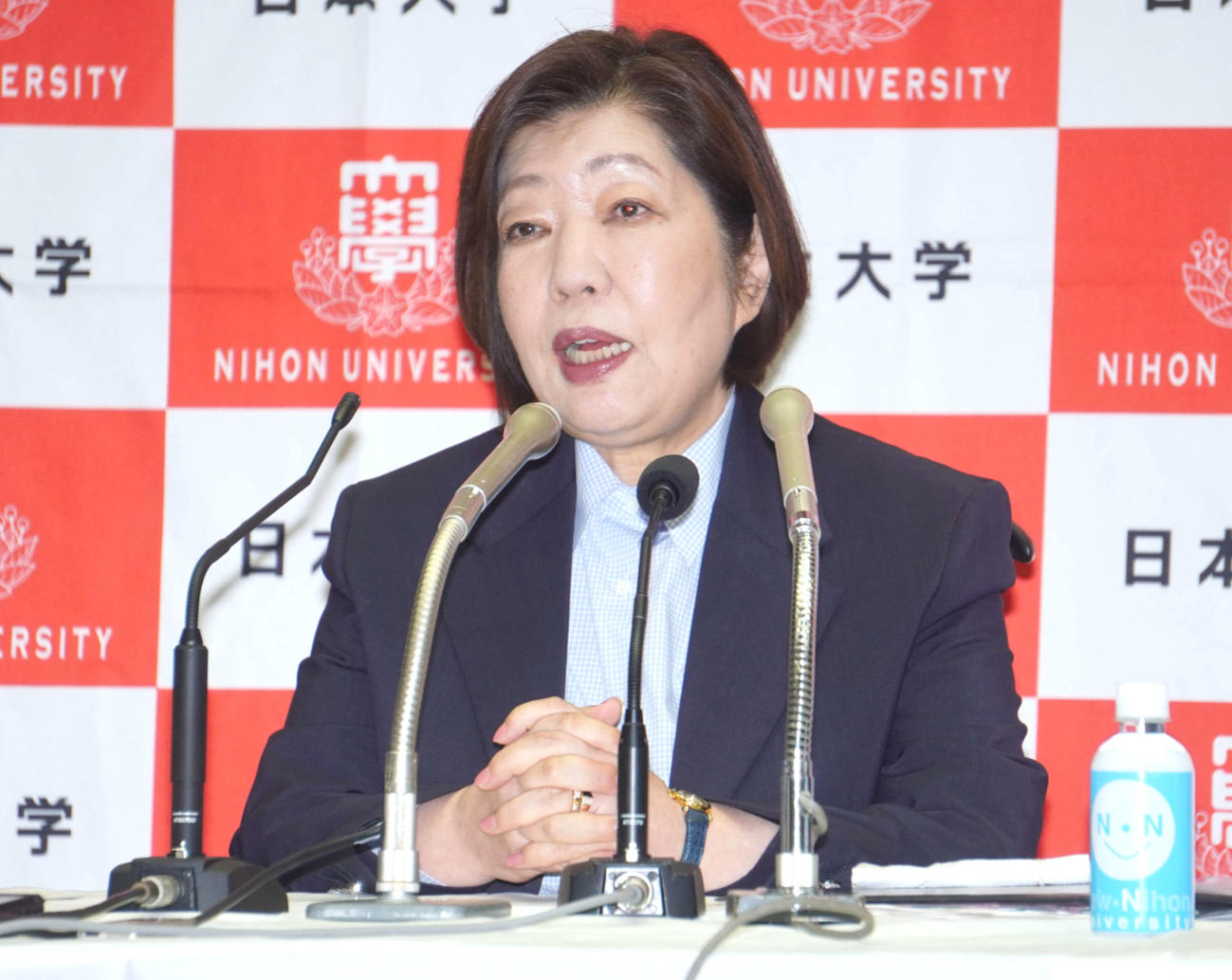 日大の林真理子理事長（2023年7月撮影）