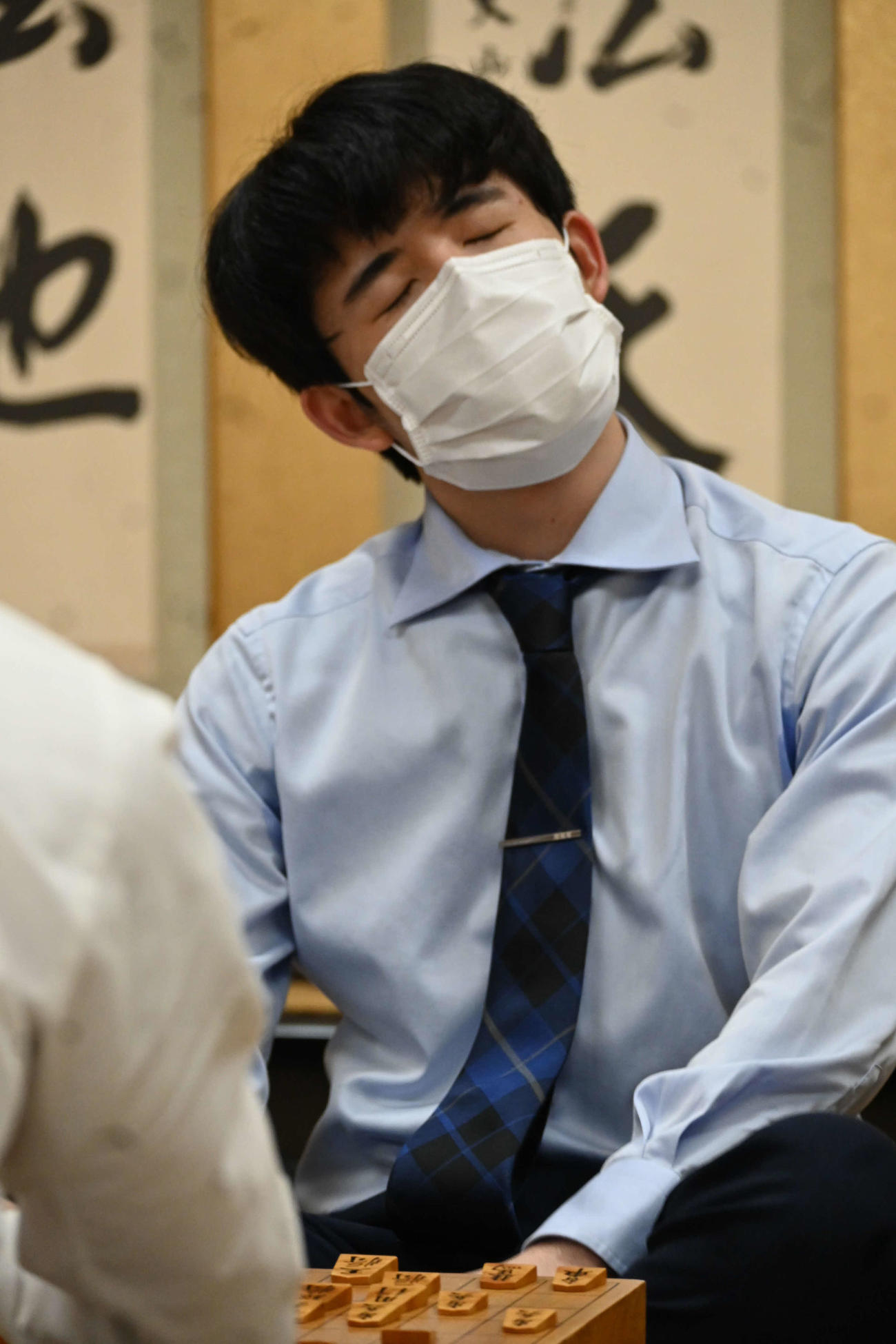 第71期王座戦挑戦者決定戦の激闘を制した藤井聡太7冠（撮影・松浦隆司）