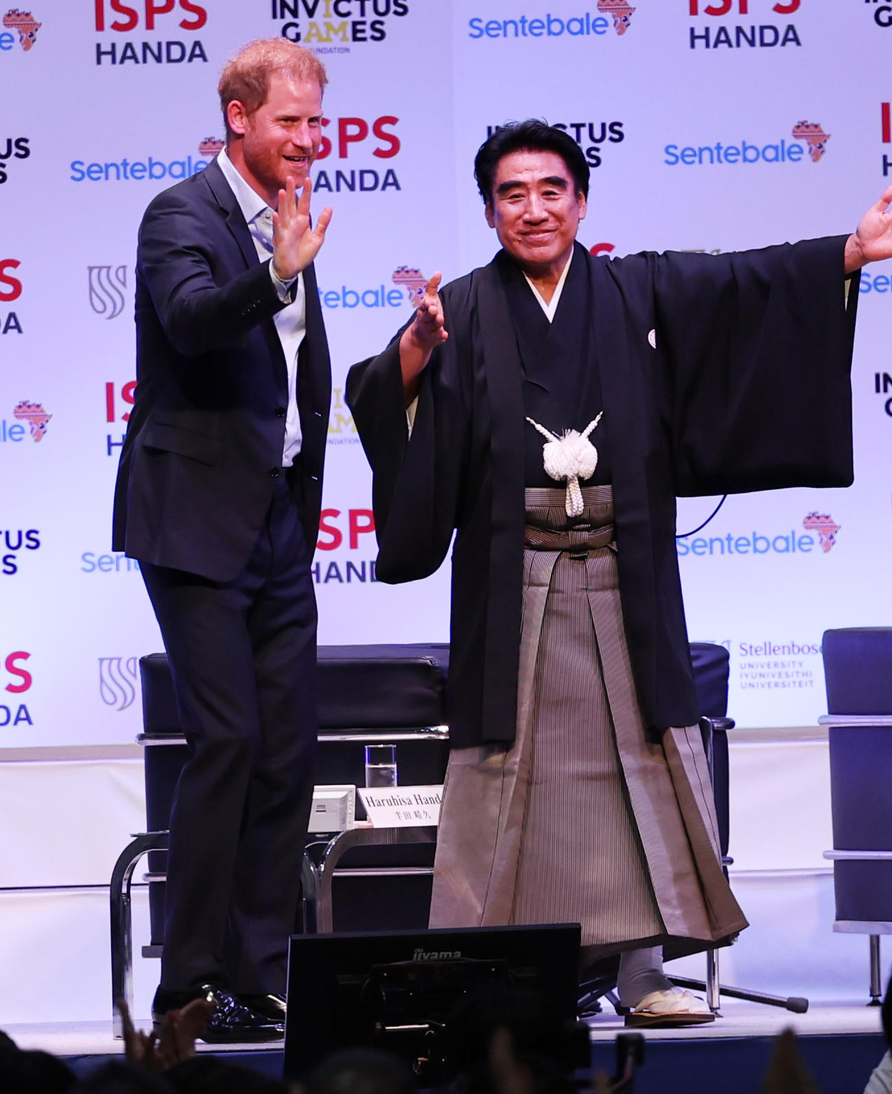 「ISPS・スポーツの力　ISPS特別会長（撮影・野上伸悟）
