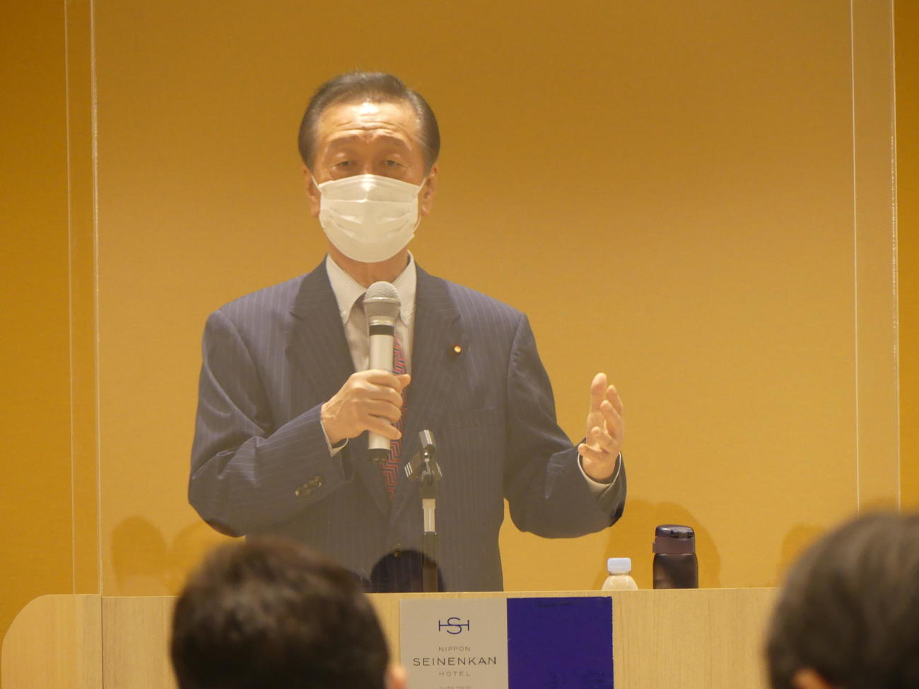 立憲民主党の小沢一郎氏（2022年9月19日撮影）