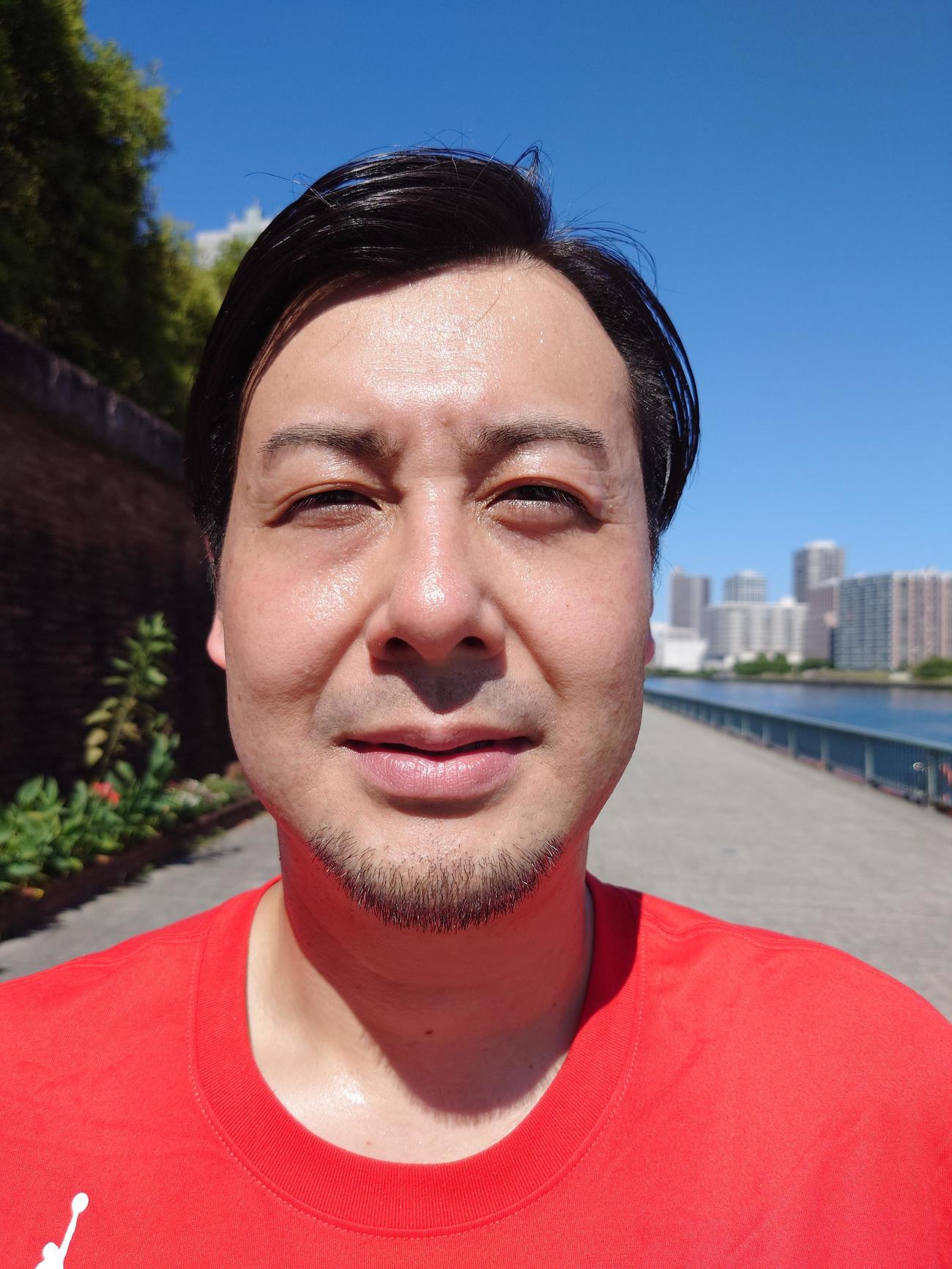 富樫勇樹（デカシ勇気）マサキ（撮影・寺沢卓）