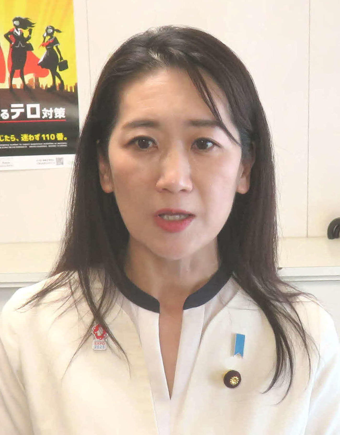 松川るい参院議員（2023年8月1日撮影）