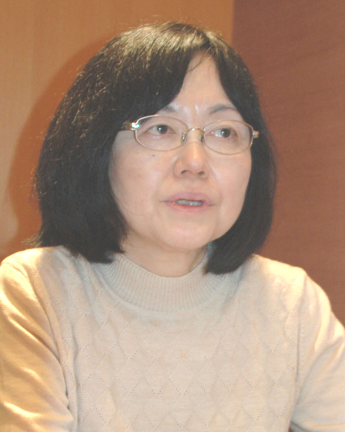 江川紹子氏（2015年3月9日撮影）