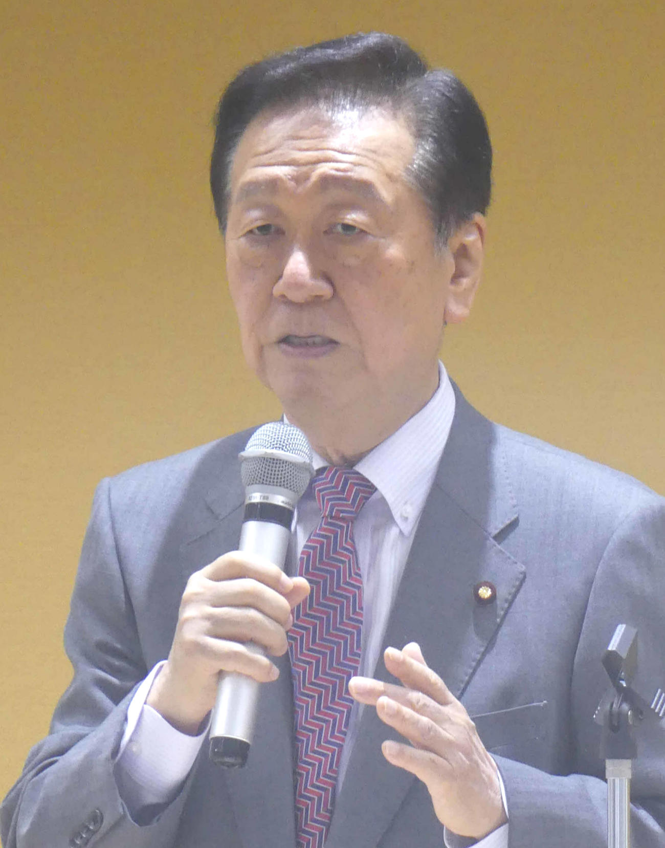 小沢一郎氏（2023年2月撮影）