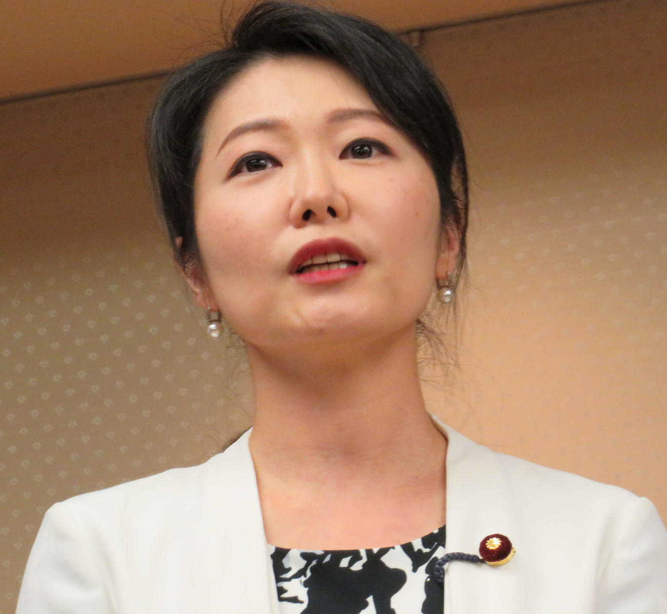 加藤鮎子氏（2022年6月撮影）