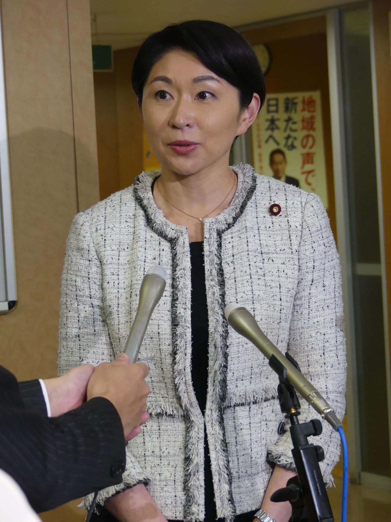 自民党の小渕優子組織運動本部長（2023年6月撮影）