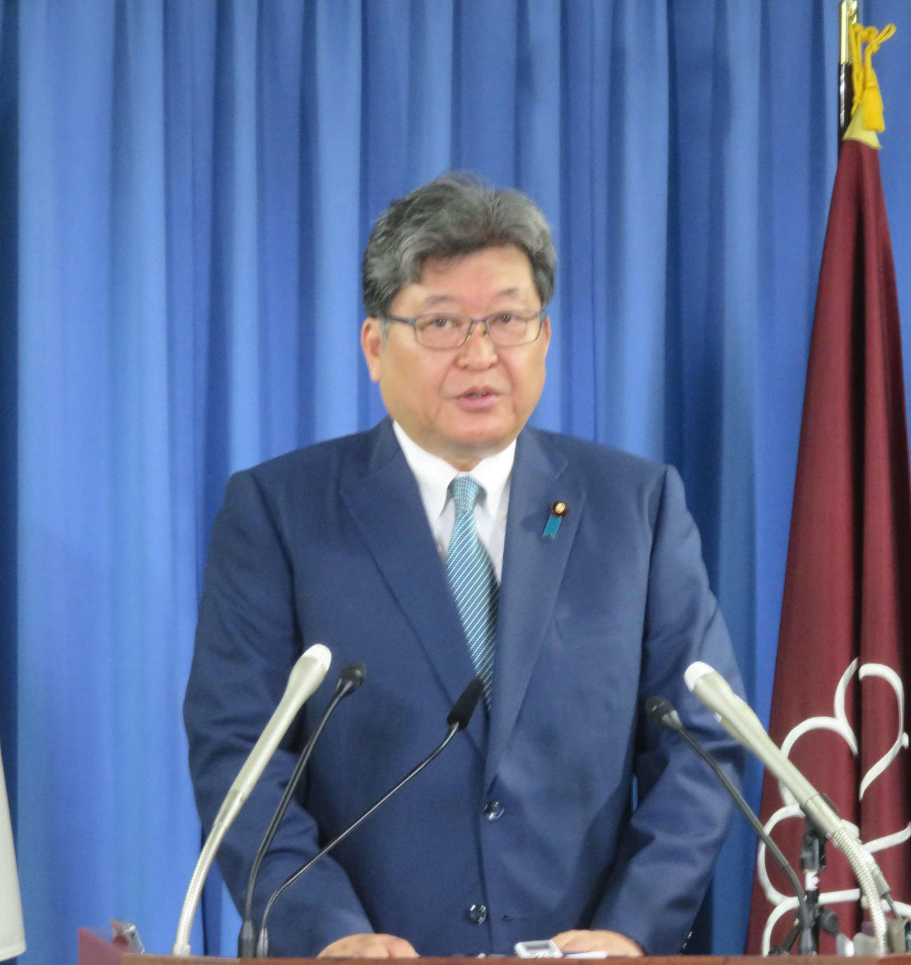 萩生田光一政調会長は世界平和統一家庭連合（旧統一教会）との接点について説明責任は果たしているとした