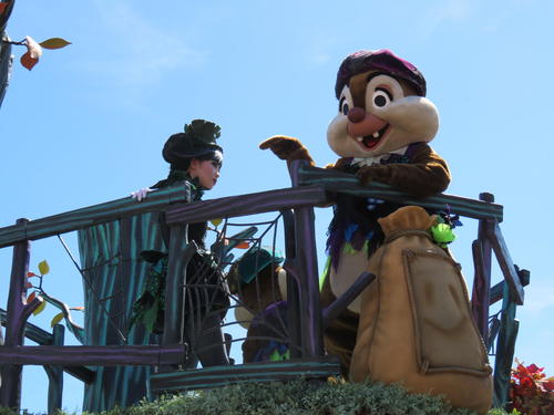 ディズニー・ハロウィーンのパレード