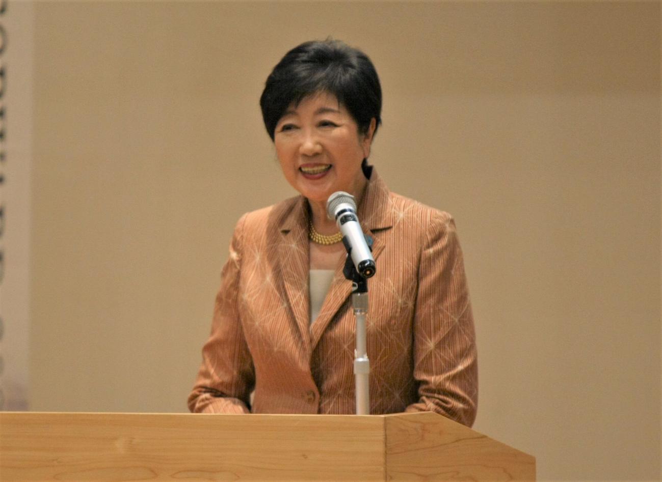 小池百合子東京都知事（2023年9月13日撮影）