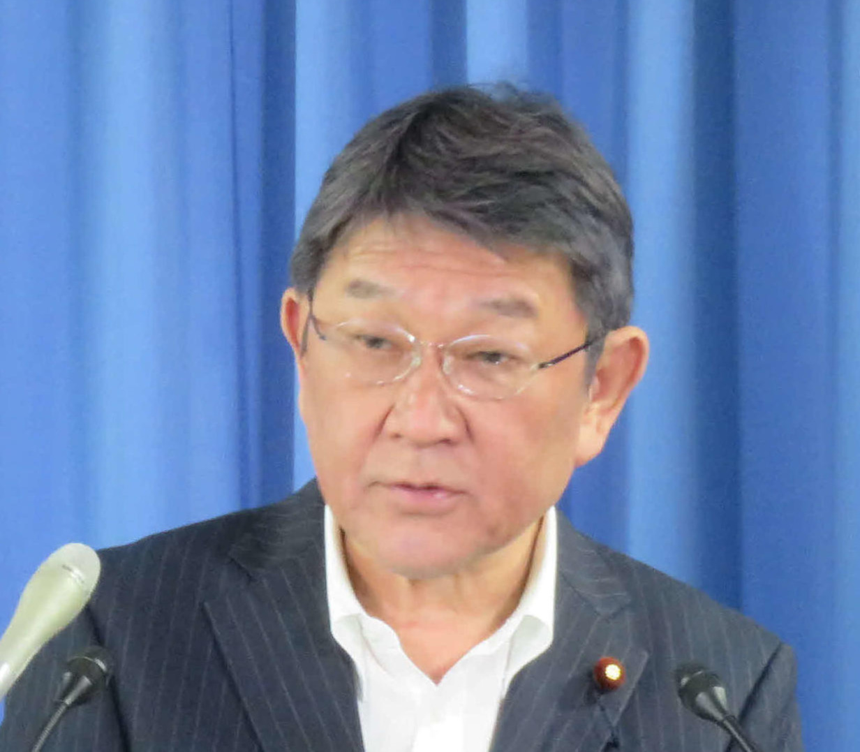 茂木敏充幹事長（2023年7月撮影）