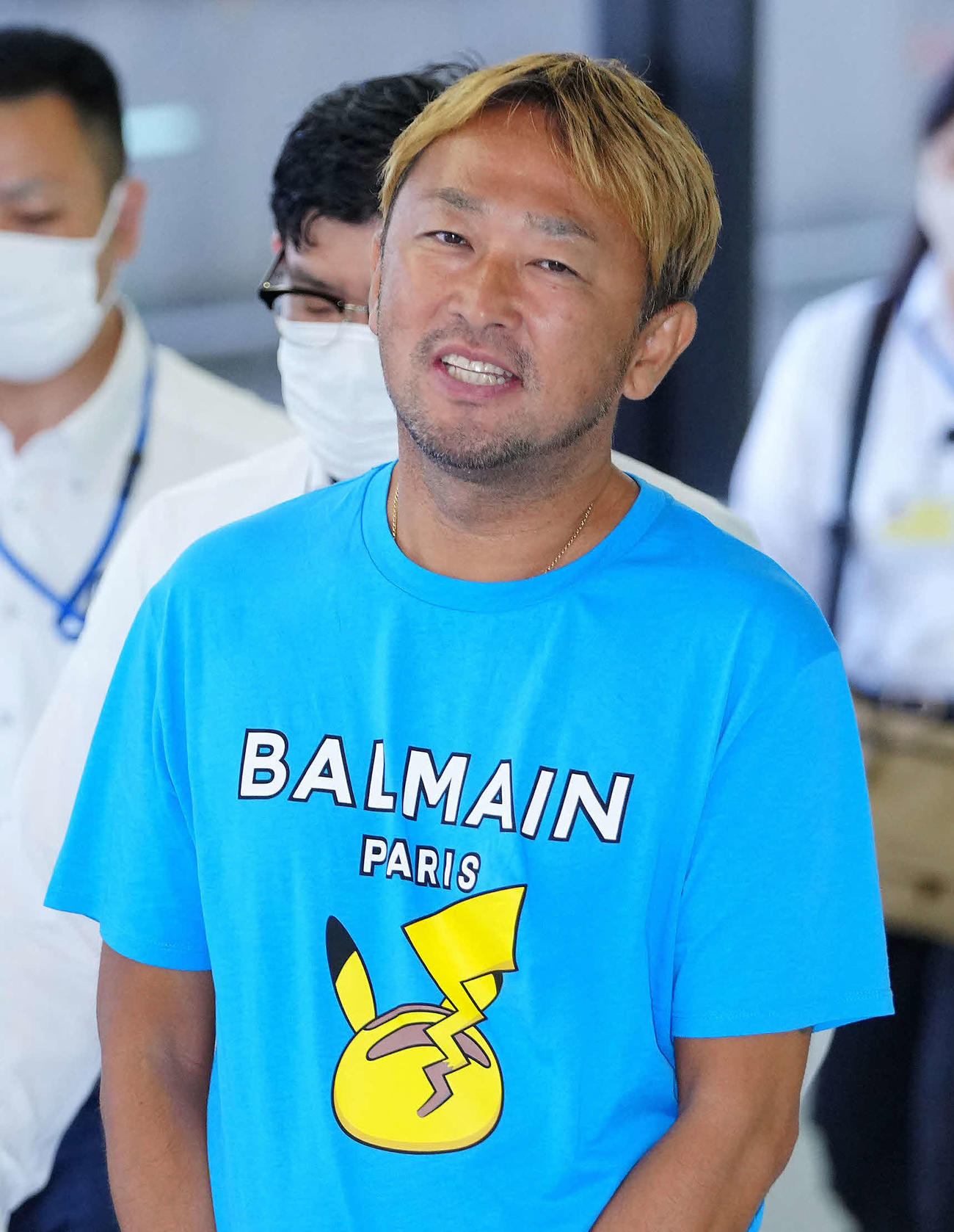 帰国し逮捕されたガーシーこと東谷義和被告（23年6月撮影）