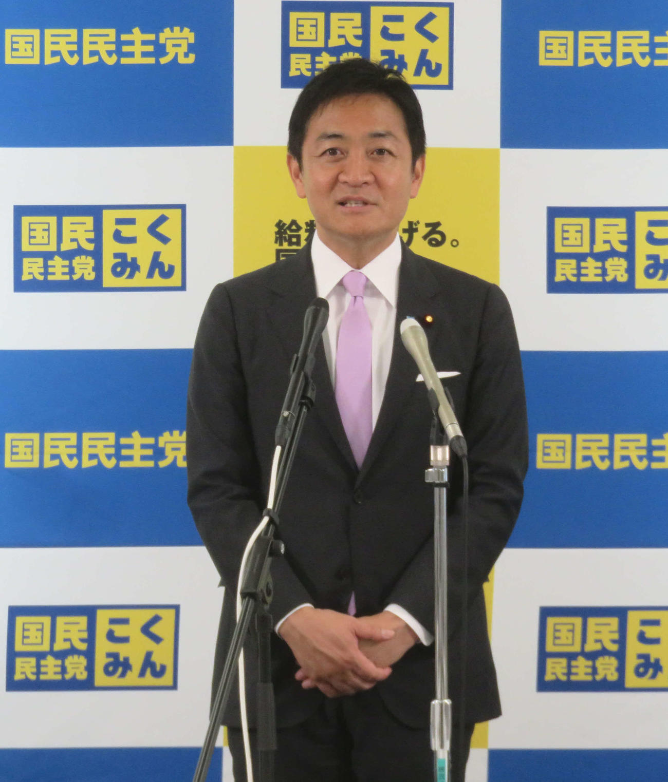 国民民主党の玉木雄一郎代表は内閣改造人事について苦言を呈した（撮影・大上悟）