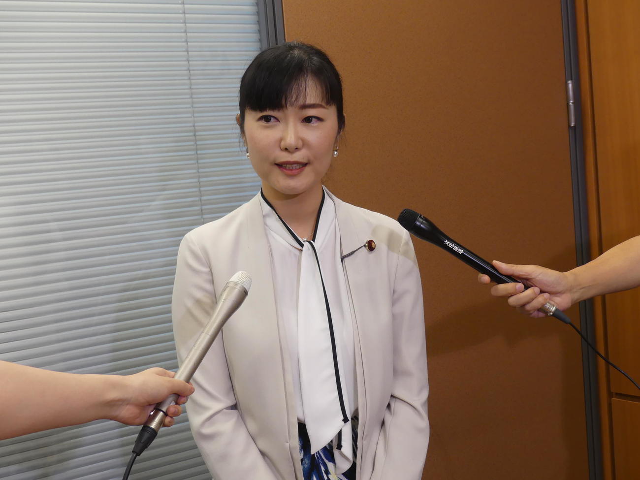 加藤鮎子こども政策相（2023年9月13日撮影）