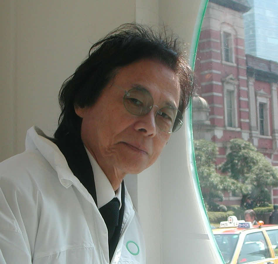 生前の黒川紀章さん（撮影・寺沢卓）