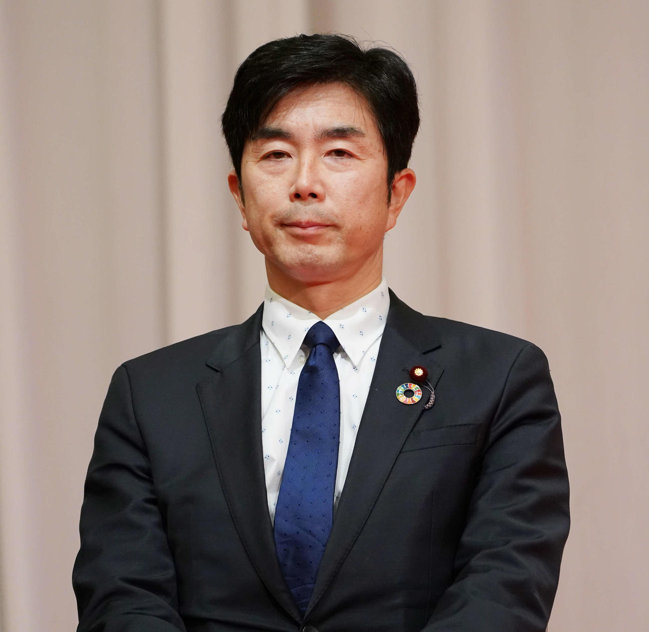 牧原秀樹氏（2020年2月13日撮影）