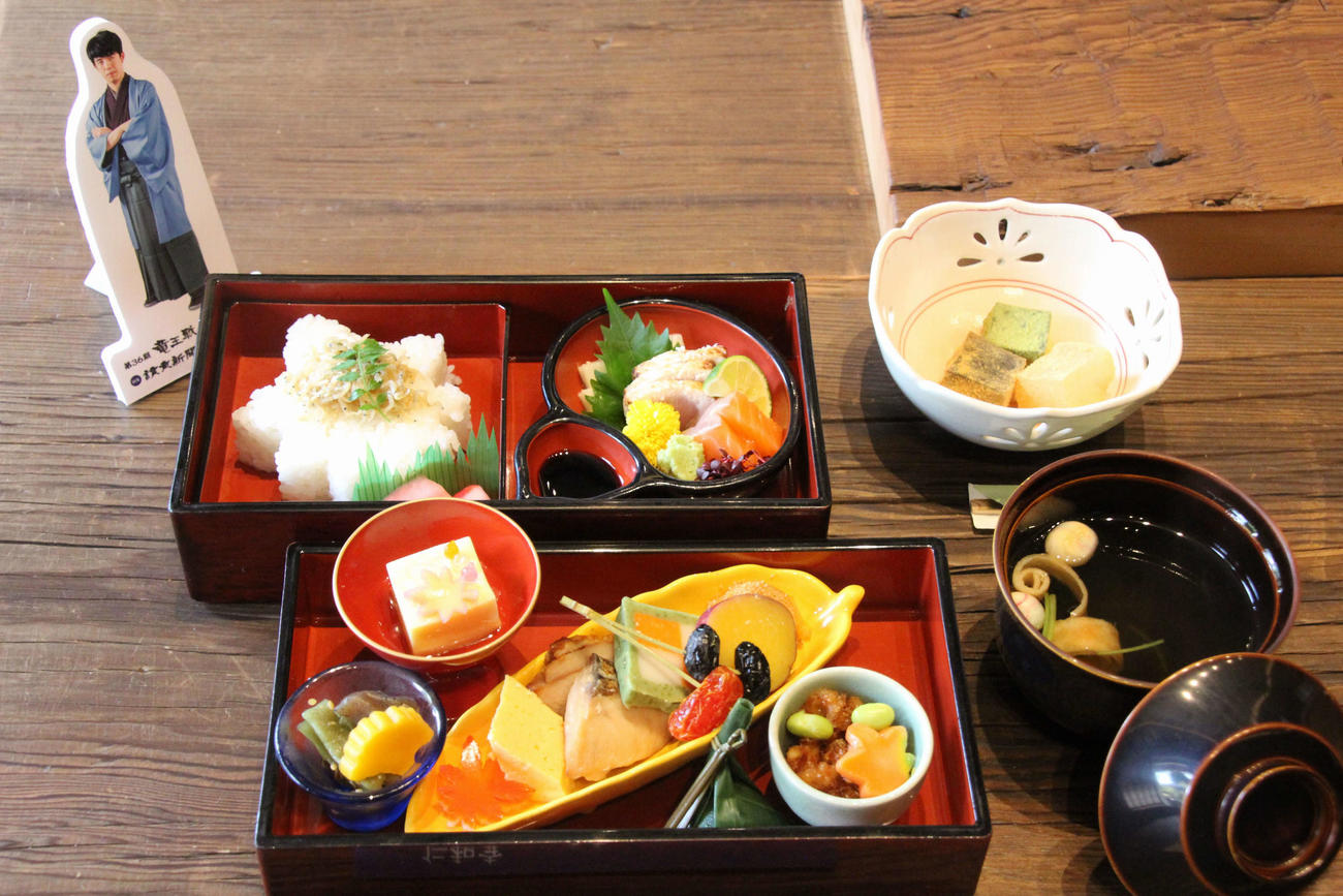 藤井聡太8冠が昼食に注文した「「紅葉御膳」（日本将棋連盟提供）